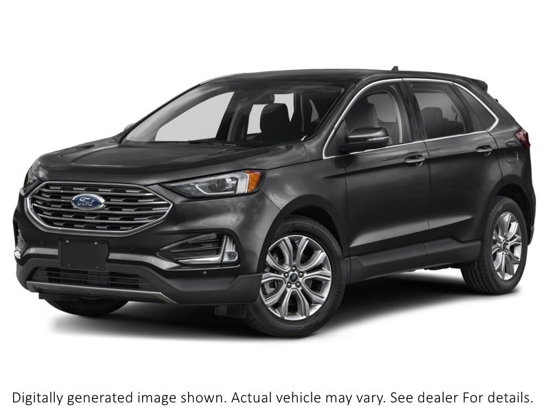 2023 Ford Edge Titanium AWD Agate Black Metallic  Shot 49