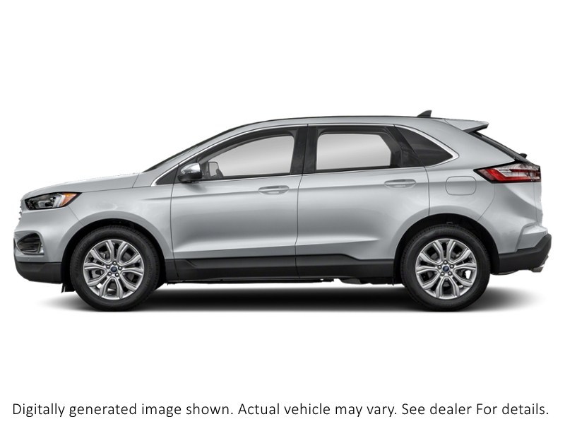 2022 Ford Edge Titanium AWD Iconic Silver Metallic  Shot 3