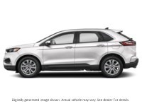 2021 FORD EDGE TITANIUM AWD Star White Metallic Tri-Coat  Shot 3