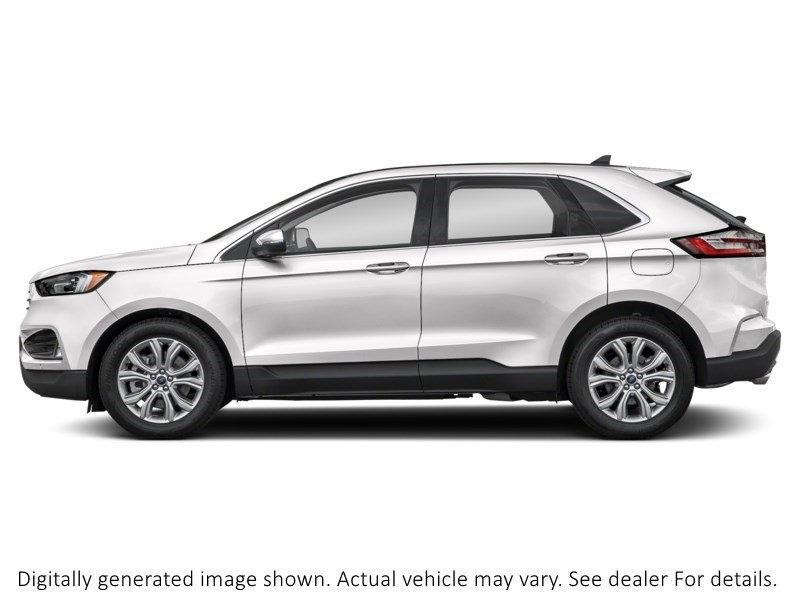 2021 FORD EDGE TITANIUM AWD Star White Metallic Tri-Coat  Shot 3