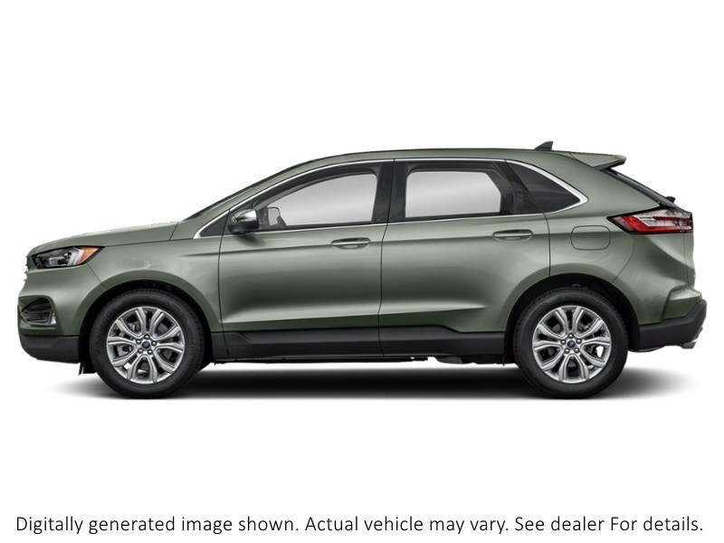 2022 Ford Edge Titanium AWD Forged Green Metallic  Shot 35