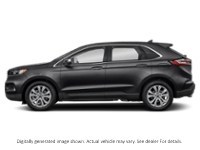 2022 Ford Edge Titanium AWD Agate Black Metallic  Shot 46