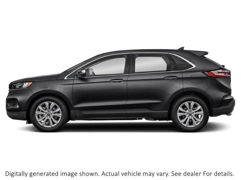2022 Ford Edge Titanium AWD Agate Black Metallic  Shot 48