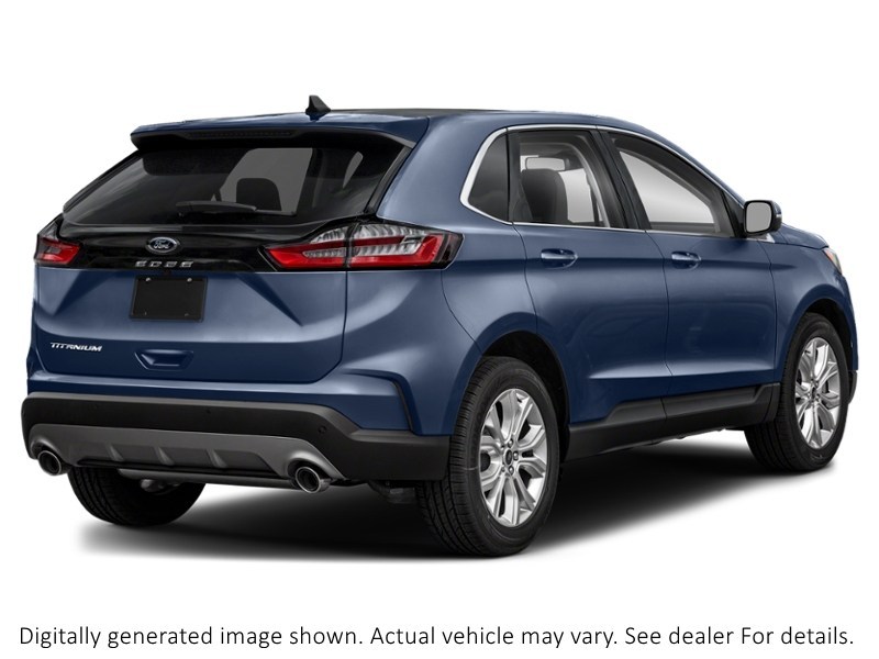 2022 Ford Edge Titanium AWD Stone Blue Metallic  Shot 24
