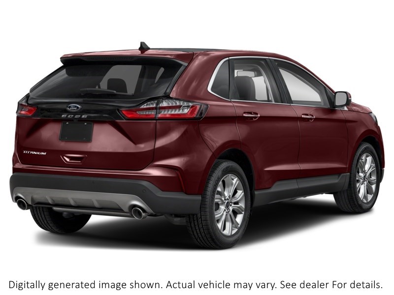 2023 Ford Edge Titanium AWD Burgundy Velvet Metallic Tinted Clearcoat  Shot 42
