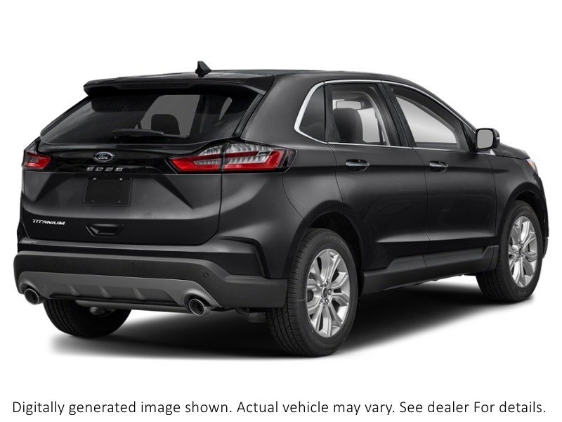 2021 Ford Edge Titanium | AWD | 2.0L | Roof | Htd Str Whl | Tow Agate Black  Shot 2