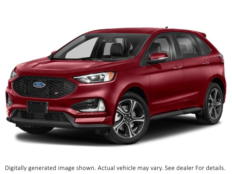 2022 Ford Edge ST AWD Rapid Red Metallic Tinted Clearcoat  Shot 14