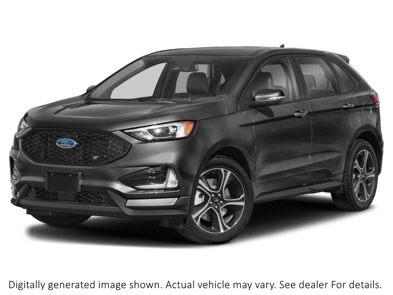 2022 Ford Edge ST AWD Agate Black Metallic  Shot 1