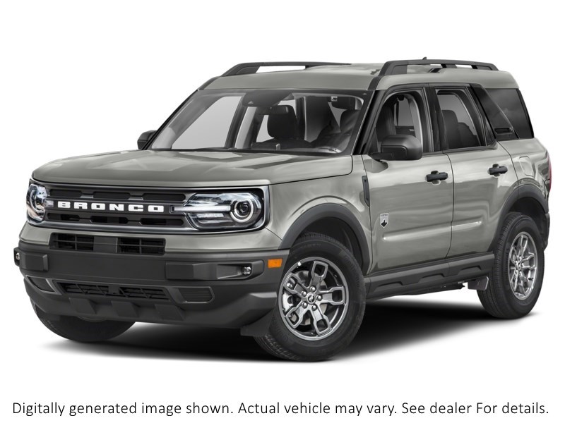 2021 Ford Bronco Sport Big Bend 4x4 Iconic Silver Metallic  Shot 4