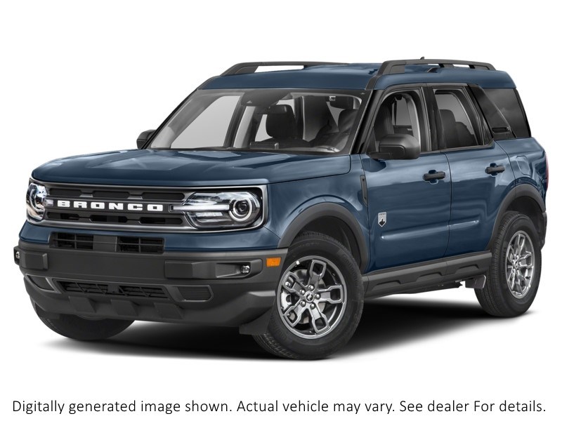 2024 Ford Bronco Sport Big Bend 4X4 Azure Grey Metallic Tri-Coat  Shot 39