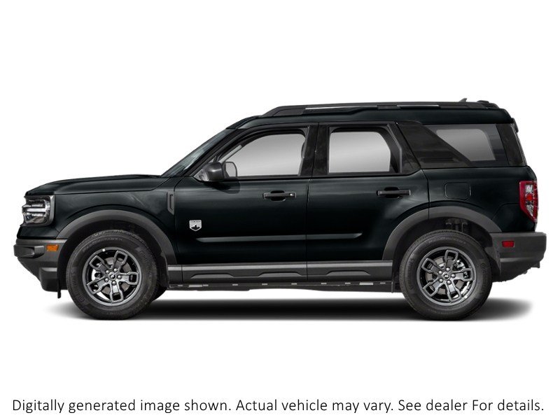 2021 Ford Bronco Sport Big Bend 4X4 Shadow Black  Shot 3