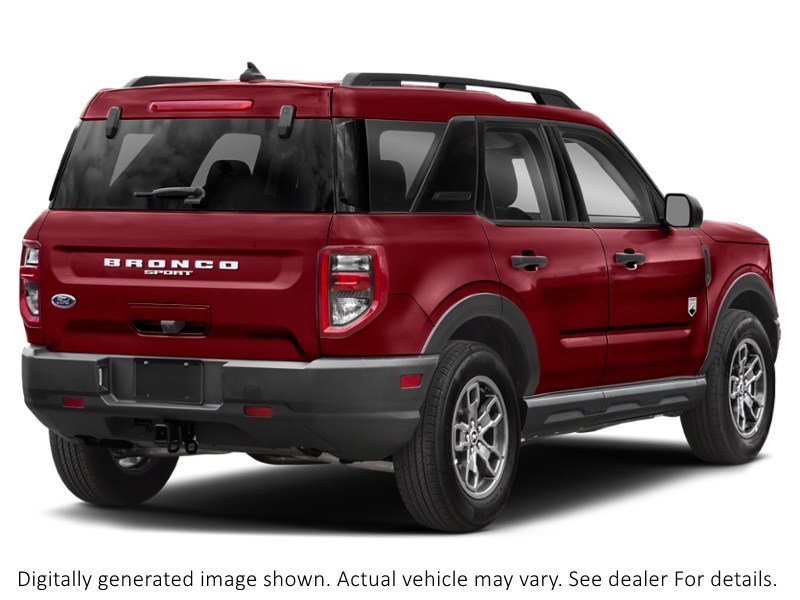 2021 Ford Bronco Sport Big Bend 4X4 Rapid Red Metallic Tinted Clearcoat  Shot 12
