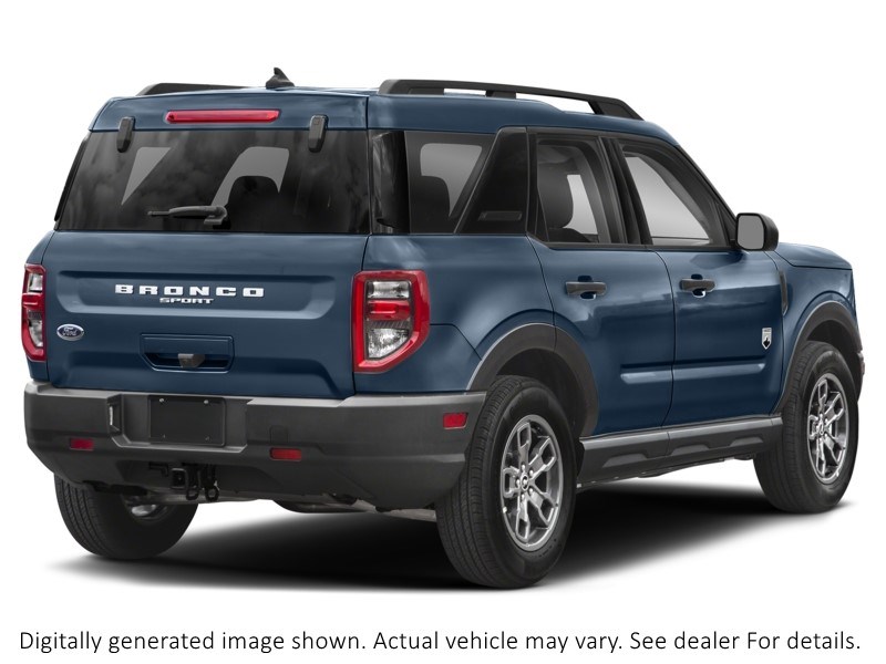 2024 Ford Bronco Sport Big Bend 4x4 Azure Grey Metallic Tri-Coat  Shot 6