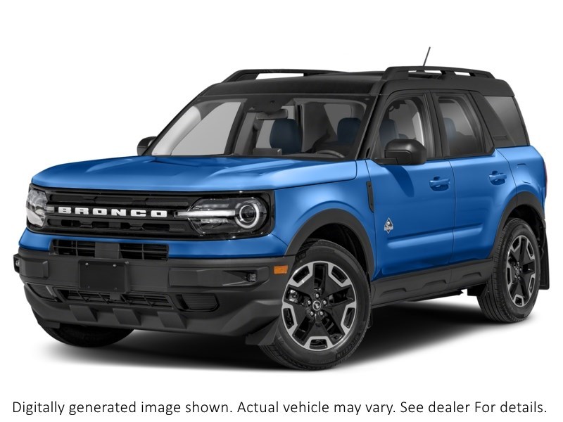 2022 Ford Bronco Sport Outer Banks 4X4 Velocity Blue Metallic  Shot 5