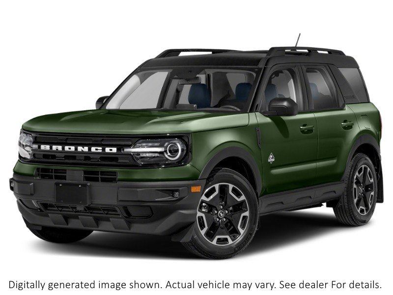 2024 Ford Bronco Sport Outer Banks 4X4 Eruption Green Metallic  Shot 17