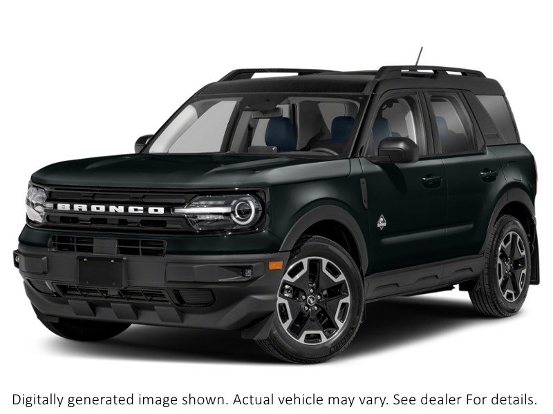 2024 Ford Bronco Sport Outer Banks 4X4 Shadow Black  Shot 23