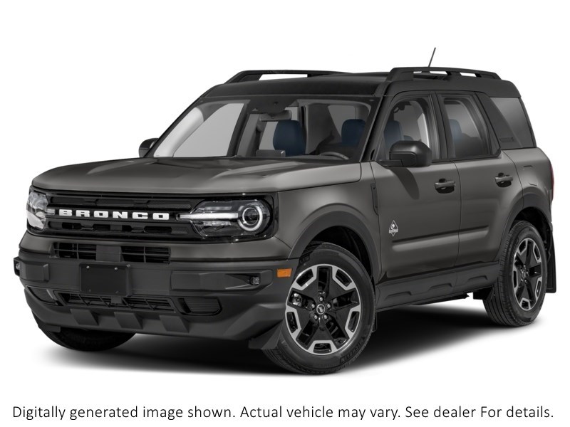 2024 Ford Bronco Sport Outer Banks 4x4 Carbonized Grey Metallic  Shot 1