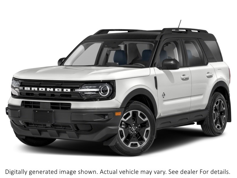 2024 Ford Bronco Sport Outer Banks 4x4 Oxford White  Shot 4