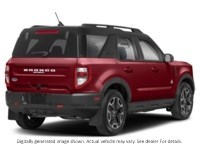 2021 Ford Bronco Sport Outer Banks 4X4 Rapid Red Metallic Tinted Clearcoat  Shot 6