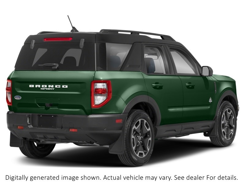 2023 FORD BRONCO SPORT OUTER BANKS 4X4 Eruption Green Metallic  Shot 19