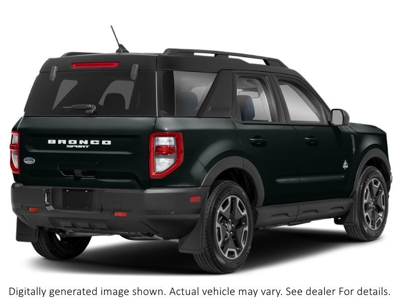 2024 Ford Bronco Sport Outer Banks 4X4 Shadow Black  Shot 21