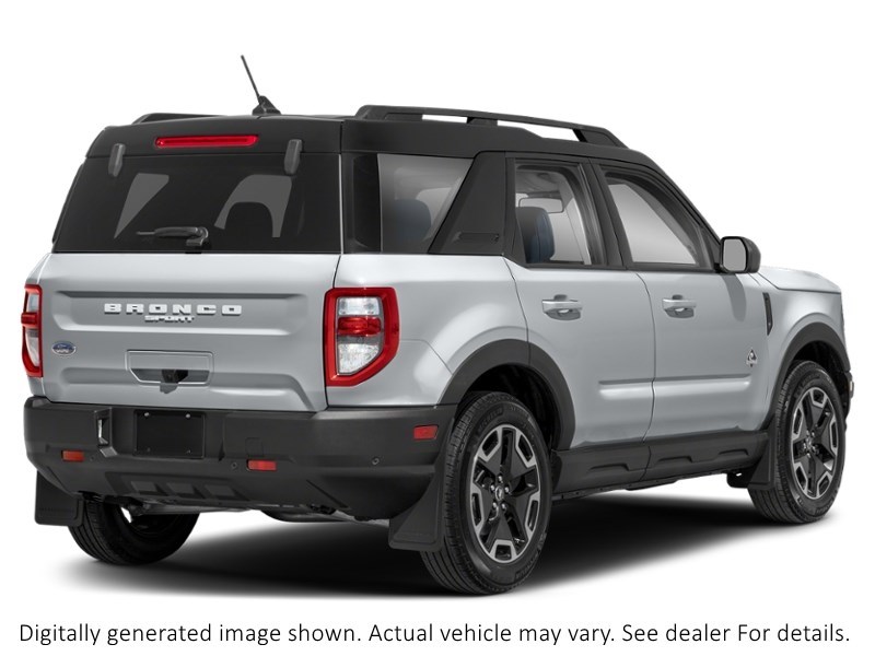 2024 Ford Bronco Sport Outer Banks 4X4 Iconic Silver Metallic  Shot 31