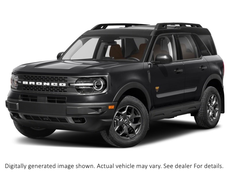 2021 FORD BRONCO SPORT BADLANDS 4X4 Shadow Black  Shot 1