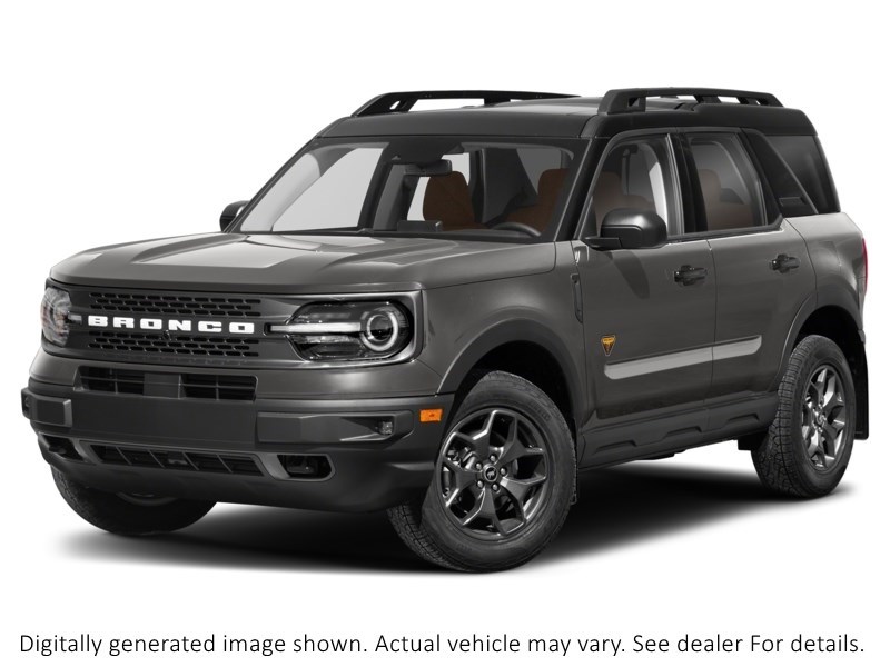 2021 FORD BRONCO SPORT BADLANDS 4X4 Carbonized Grey Metallic  Shot 37