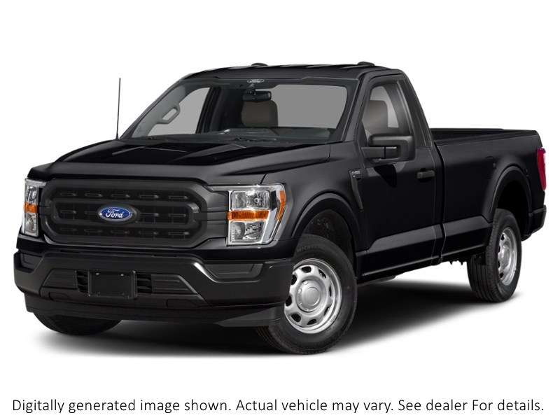 2022 Ford F-150 XL 4WD Reg Cab 6.5' Box Agate Black Metallic  Shot 4
