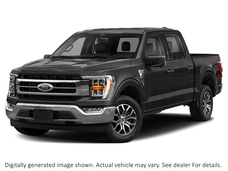 2021 Ford F-150 Lariat 4WD Supercrew 5.5' Box Carbonized Grey Metallic  Shot 1