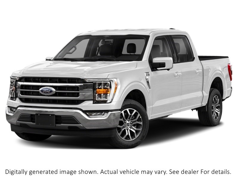 2021 Ford F-150 Lariat 4WD Supercrew 5.5' Box Star White Metallic Tri-Coat  Shot 8