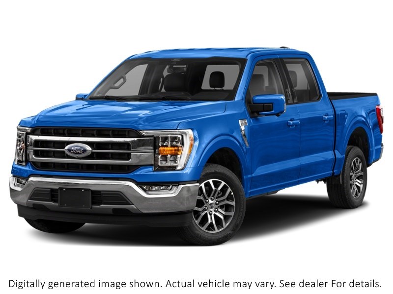 2021 Ford F-150 Lariat 4WD Supercrew 5.5' Box Velocity Blue Metallic  Shot 21