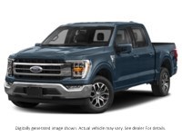 2022 Ford F-150 Lariat | 4X4 | 5.0L | 502A | Roof | 360 | Pwr Tlgt Antimatter Blue Metallic  Shot 4