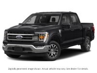 2022 FORD F-150 LARIAT 4WD SUPERCREW 5.5' BOX Agate Black Metallic  Shot 4