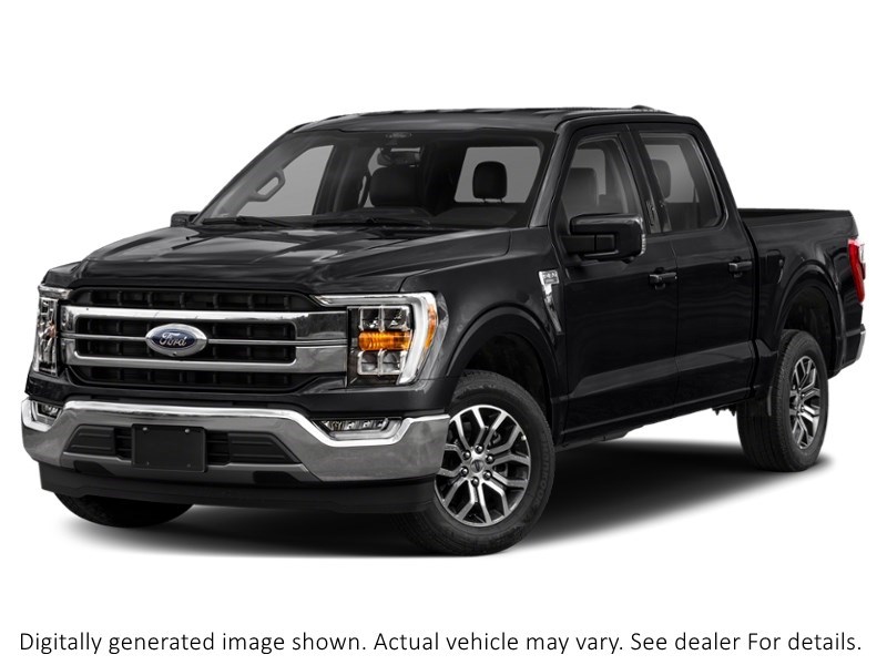 2021 Ford F-150 Lariat 4WD Supercrew 5.5' Box Agate Black Metallic  Shot 4