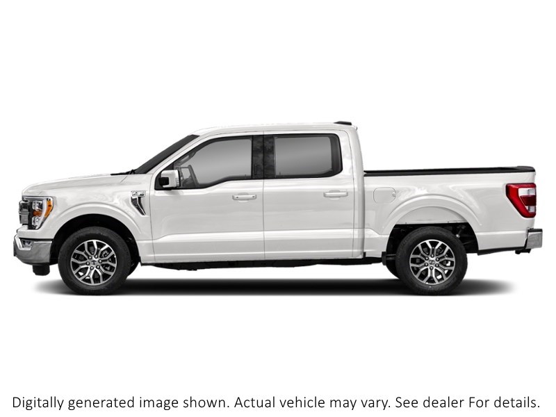 2021 Ford F-150 Lariat 4WD Supercrew 5.5' Box Space White Metallic  Shot 4