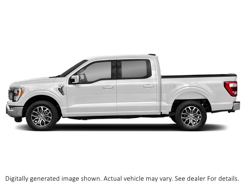 2021 Ford F-150 Lariat 4WD Supercrew 5.5' Box Star White Metallic Tri-Coat  Shot 12