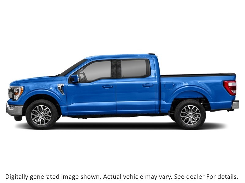 2021 Ford F-150 Lariat 4WD Supercrew 5.5' Box Velocity Blue Metallic  Shot 25