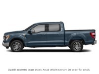 2022 Ford F-150 Lariat | 4X4 | 5.0L | 502A | Roof | 360 | Pwr Tlgt Antimatter Blue Metallic  Shot 3