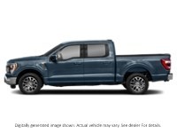 2021 Ford F-150 Lariat 4WD Supercrew 5.5' Box Antimatter Blue Metallic  Shot 30