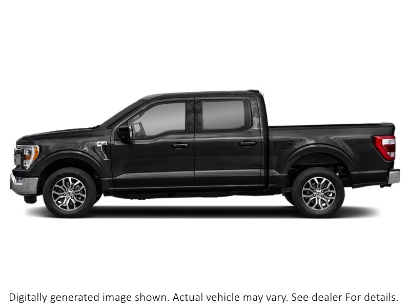 2021 Ford F-150 Lariat 4WD Supercrew 5.5' Box Agate Black Metallic  Shot 5