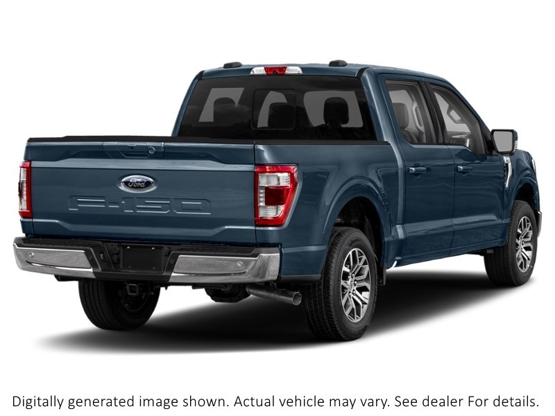 2021 Ford F-150 Lariat 4WD Supercrew 5.5' Box Antimatter Blue Metallic  Shot 33