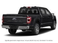 2022 FORD F-150 LARIAT 4WD SUPERCREW 5.5' BOX Agate Black Metallic  Shot 2
