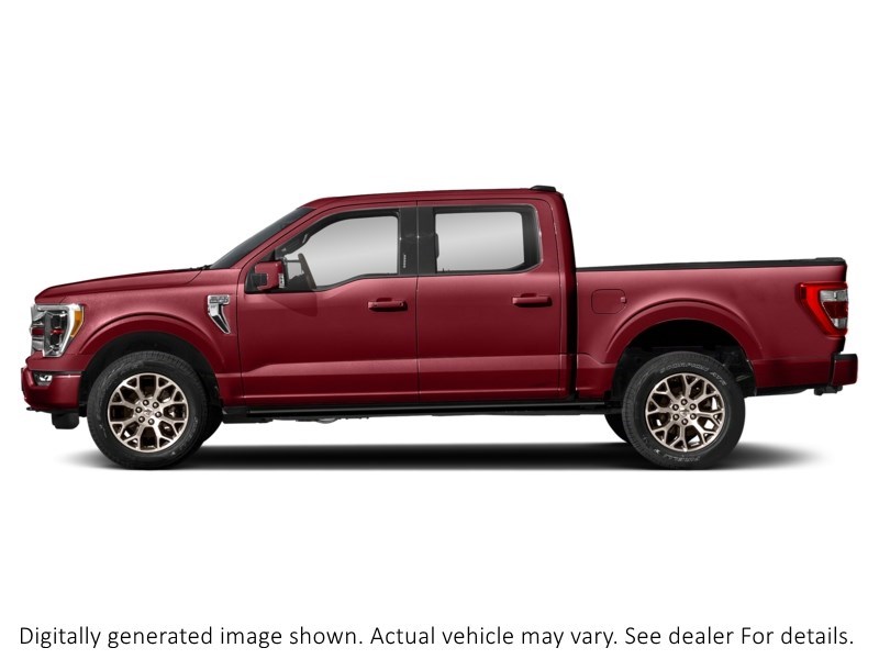 2023 Ford F-150 King Ranch 4WD Supercrew 5.5' Box Rapid Red Metallic Tinted Clearcoat  Shot 10