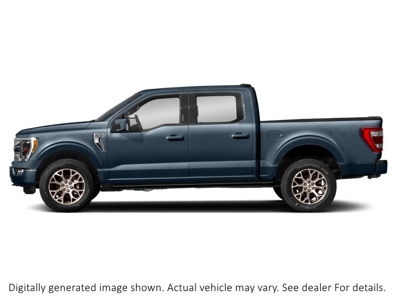 2023 Ford F-150 King Ranch 4WD Supercrew 5.5' Box Antimatter Blue Metallic  Shot 18