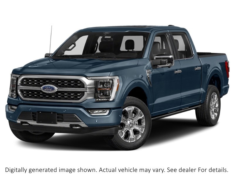 2023 Ford F-150 Platinum 4WD Supercrew 5.5' Box Antimatter Blue Metallic  Shot 22