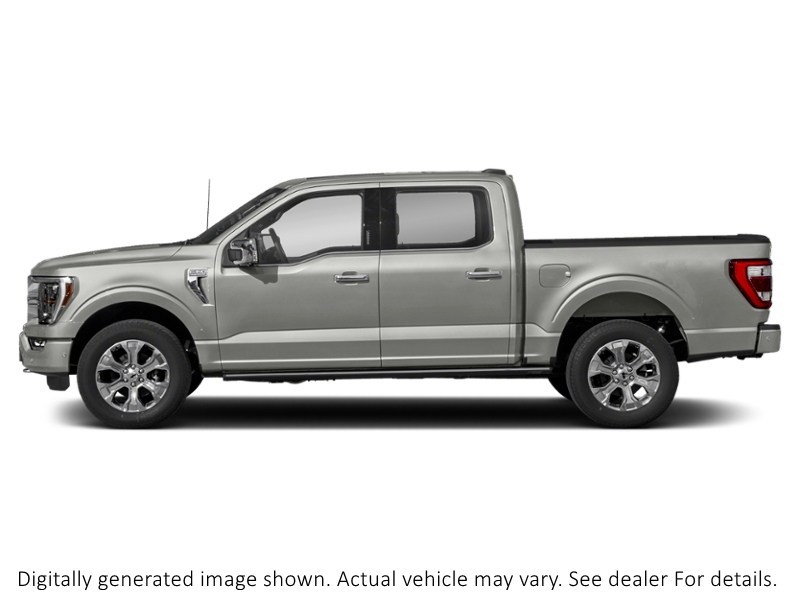 2023 Ford F-150 Platinum 4WD Supercrew 5.5' Box Iconic Silver Metallic  Shot 3