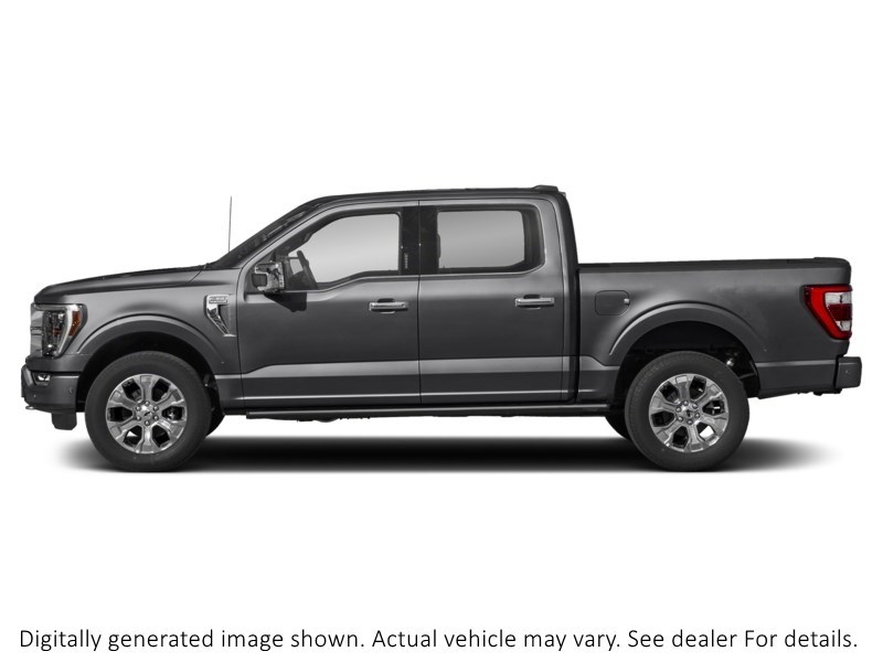 2023 Ford F-150 Platinum 4WD Supercrew 5.5' Box Agate Black Metallic  Shot 3
