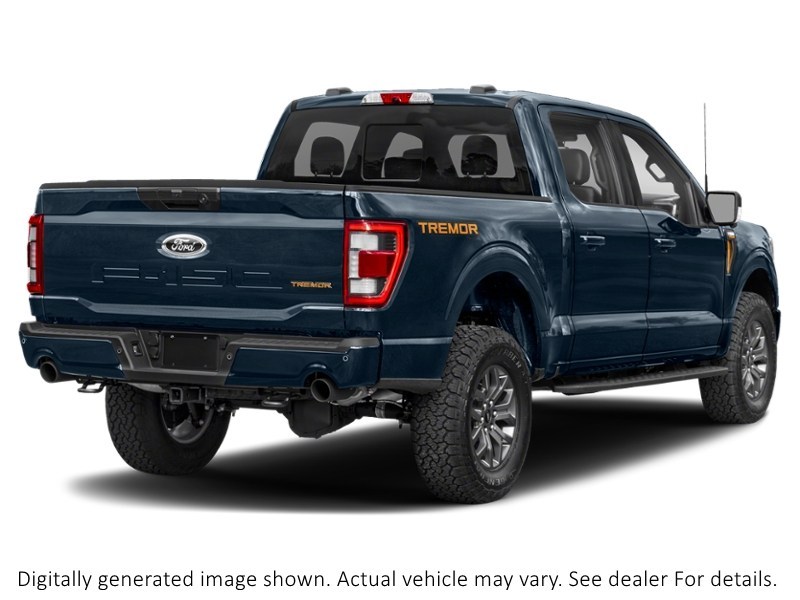 2022 Ford F-150 Tremor | 4X4 | 3.5L | Roof | Pwr Tlgt | Leather Antimatter Blue Metallic  Shot 2