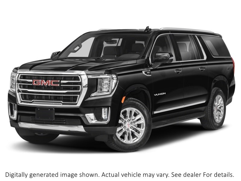 2021 GMC YUKON XL 4WD 4DR SLT Onyx Black  Shot 4